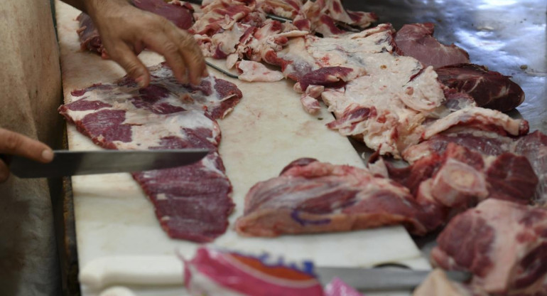 Cortes de carne, economía argentina, foto NA