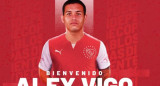 Alex Vigo, Independiente, foto NA