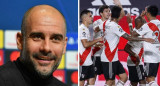 Pep Guardiola y River Plate