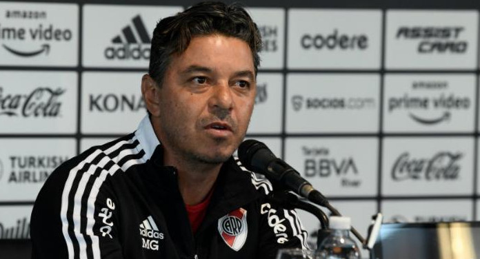 Marcelo Gallardo, técnico de River, NA