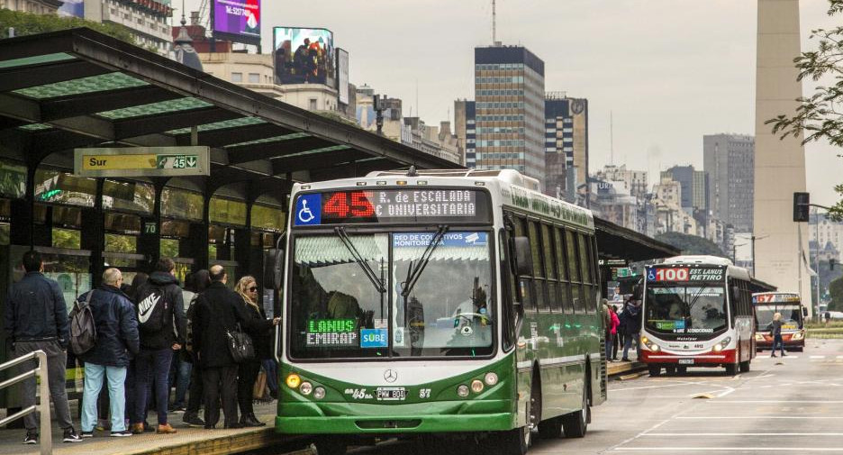 Transporte público, colectivo, NA