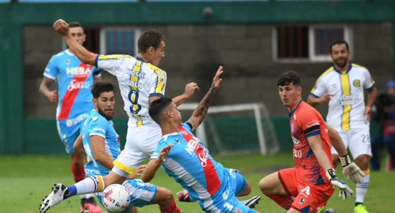 Arsenal y Rosario Central por la primer fecha de la Copa de la Liga. Foto NA