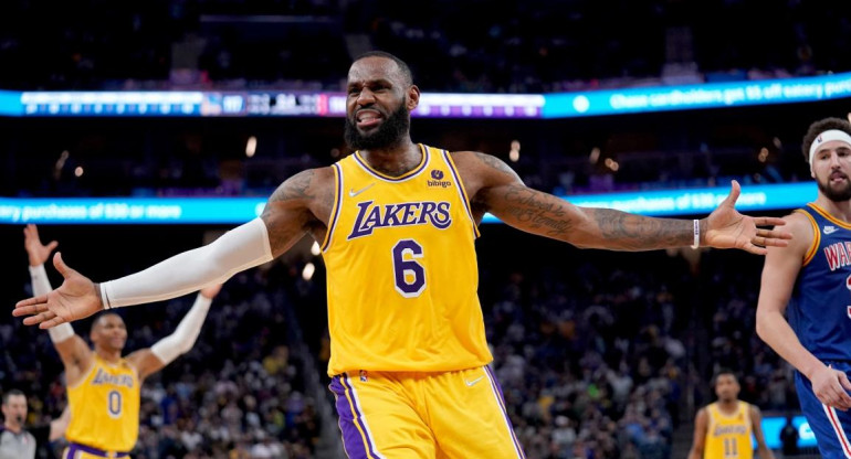 Lebron James, Los Ángeles Lakers, NBA. Reuters