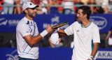 Andrés Molteni y el mexicano Santiago González, campeones dobles, Argentina Open.