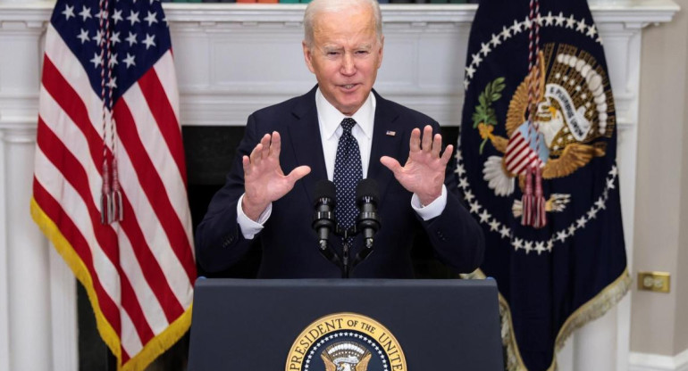 Joe Biden, presidente de Estados Unidos, EFE.