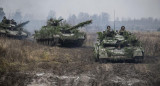 Tanques de Rusia entrando en Ucrania, Reuters