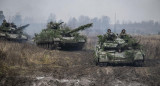 Tanques de Rusia entrando en Ucrania, Reuters