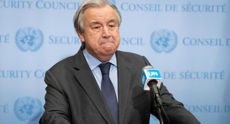 El secretario general de la ONU, António Guterres, EFE