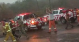 Captura video, incendios en Corrientes, NA