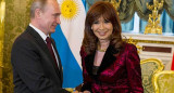 Vladimir Putin y Cristina Kirchner, Foto NA