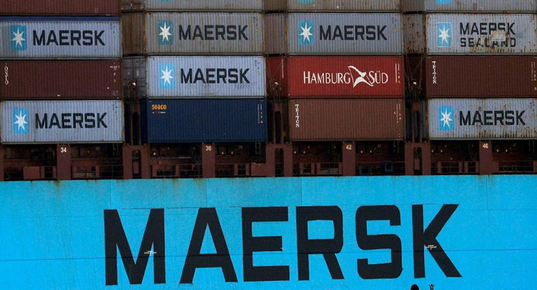 Maersk, transporte, cargas, Reuters
