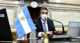 Sergio Massa en el parlamento