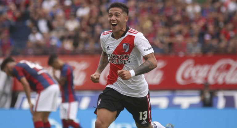 Festejo de River ante San Lorenzo, NA	