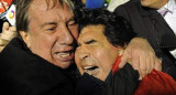 Carlos Bilardo y Maradona