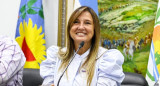 Karina Menéndez, intendenta de Merlo