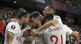 Festejo del Sevilla ante el West Ham por la Europa League, AGENCIA EFE