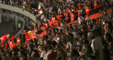 Hinchas de River en el Monumental, foto NA