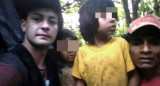 Niños encontrados en el Amazonas