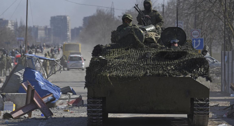 Conflicto entre Rusia y Ucrania, tanque de guerra, Reuters