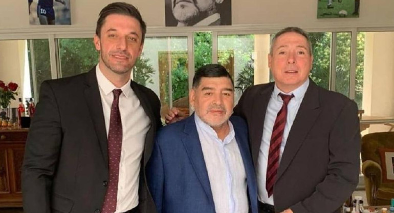 Diego Armando Maradona, abogados Matías Morla y Víctor Stinfale, NA