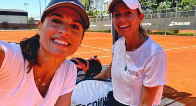 Gabriela Sabatini y Gisela Dulko jugarán dobles en Roland Garros Leyendas