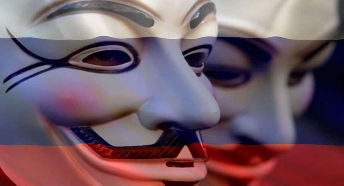 Anonymous en Rusia