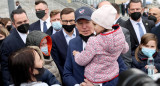 Joe Biden con refugiados ucranianos en Polonia, REUTERS