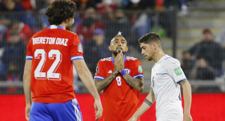 Chile vs Uruguay, Eliminatorias, Reuters