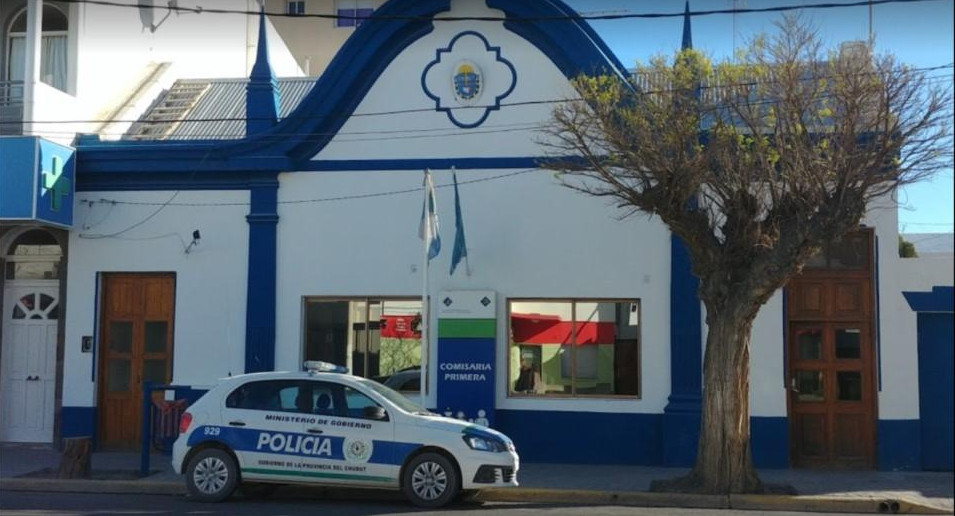 Comisaría Puerto Madryn, foto Google Maps