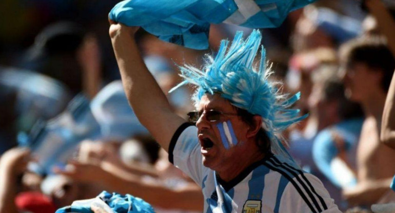 Hinchas argentinos, Mundial de fútbol, foto Reuters