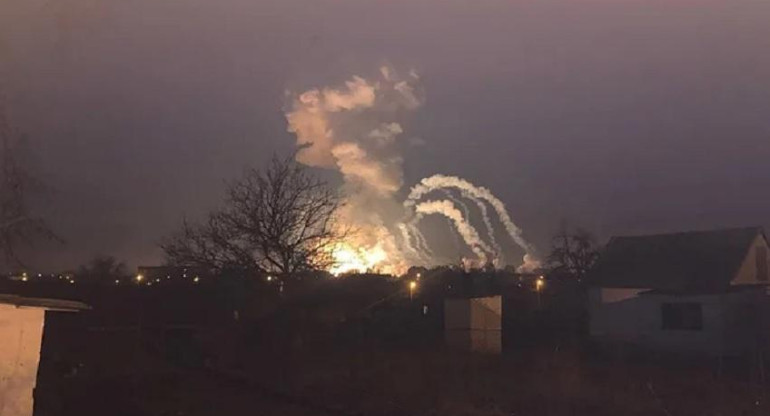 El Ejército ruso destruyó una refinería en la región ucraniana de Odesa	