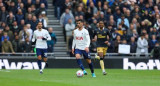 Cristian Romero en acción, Foto Twitter Tottenham