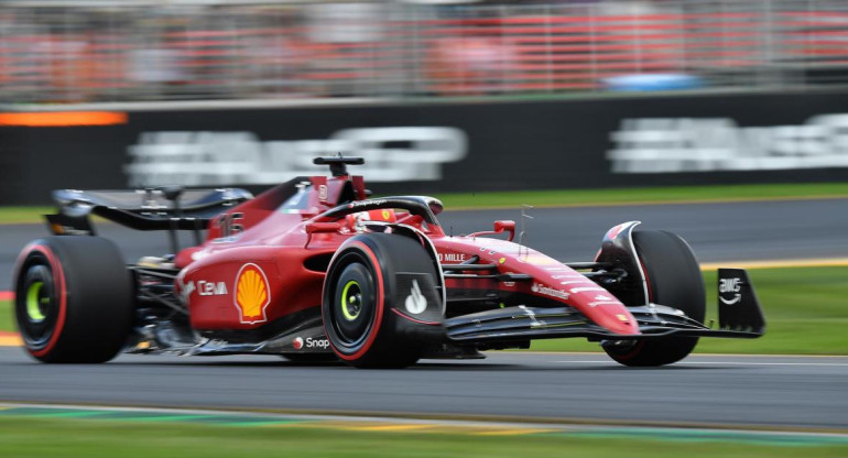 Charles Leclerc en el Gran Premio de Australia, AGENCIA EFE