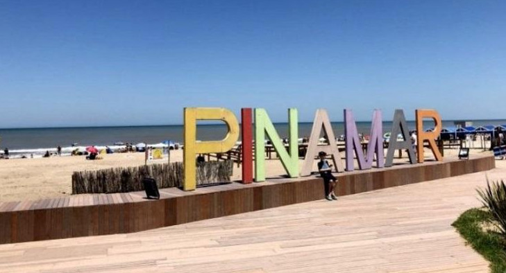 Polémica en Pinamar, foto NA