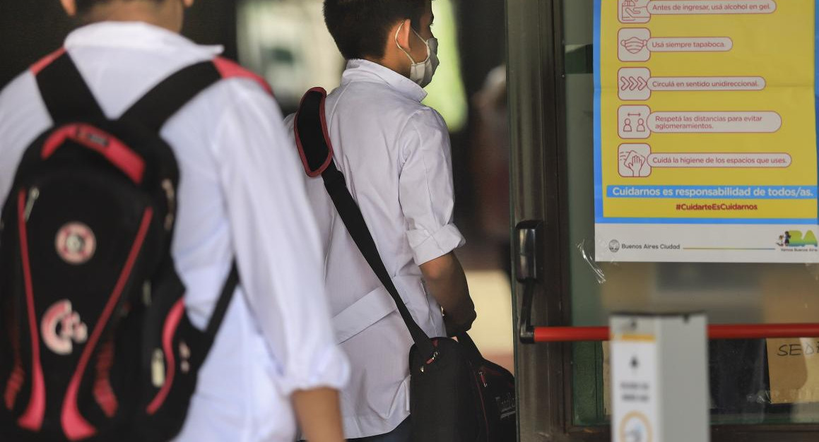 Clases presenciales en pandemia, Agencia NA