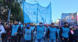 Barrios de pie, corte en avenida 9 de julio, marchas, protestas, piquetes.