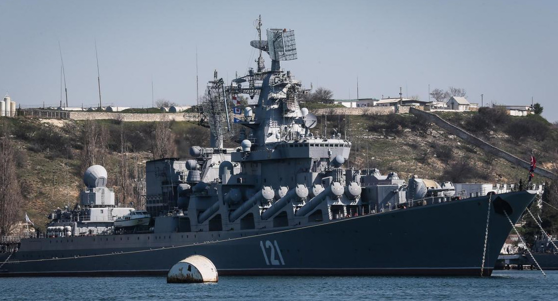 Moskva, buque insignia de Rusia en el Mar Negro, AGENCIA EFE