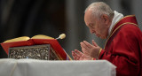 Papa Francisco en misa de Semana Santa, Reuters