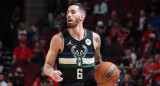 Debut de Luca Vildoza en Milwaukee Bucks