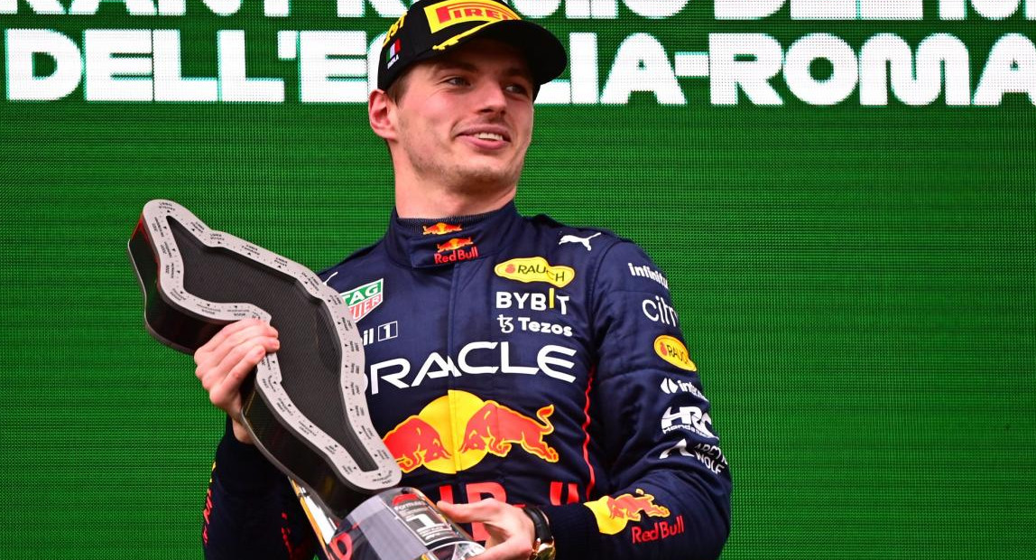 Max Verstappen, Red Bull, Fórmula 1, podio en Imola, AFP