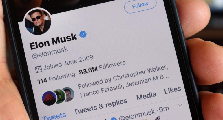 Elon Musk, Twitter, foto AFP