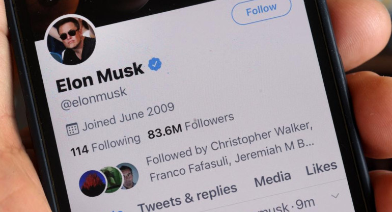 Elon Musk, Twitter, foto AFP