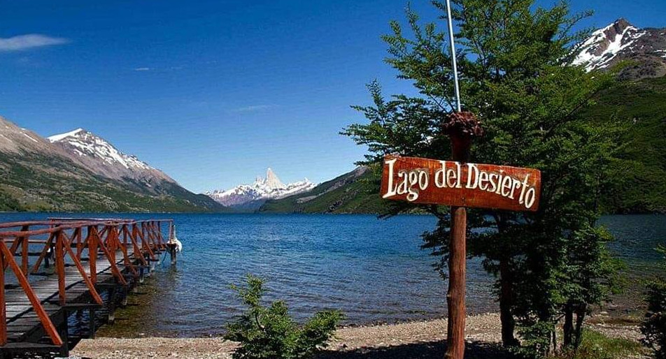 Lago del Desierto, Foto: Tw: Ceferino Eduardo Sanchez