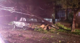 Temporal de lluvia, viento y granizo, Foto NA