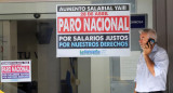 Paro de bancos en todo el país. Foto: NA