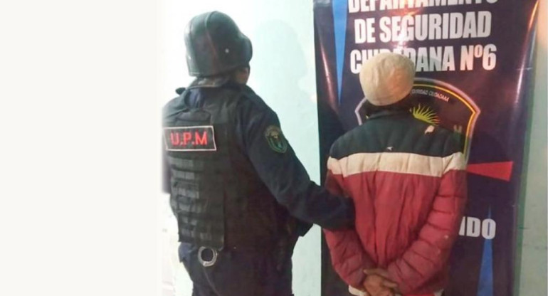 Detenido, violencia de género, Santiago del Estero, NA