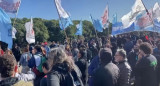 Corte de vías en el tren San Martín, protesta, piquete, NA