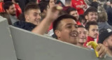 Racismo de hincha de River ante Fortaleza. Foto: Captura.