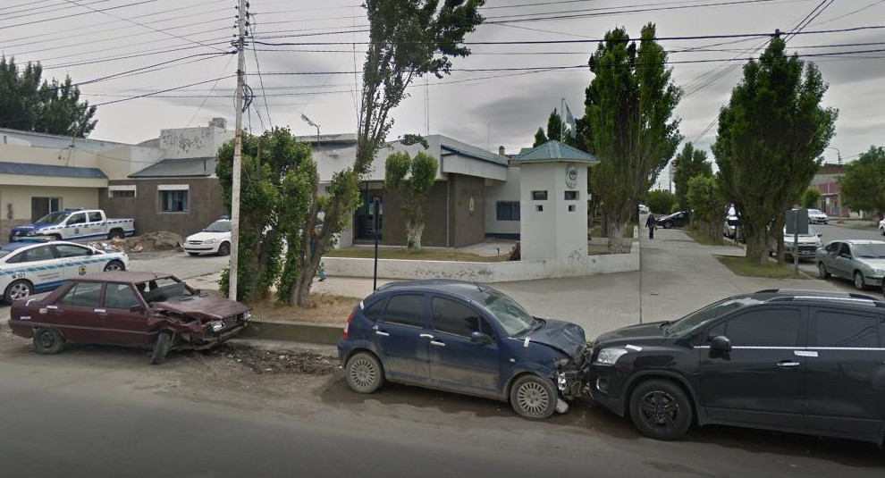 Comisaría Segunda de Río Gallegos, foto Google Street View