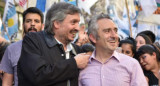 Andrés “Cuervo” Larroque y Máximo Kirchner 